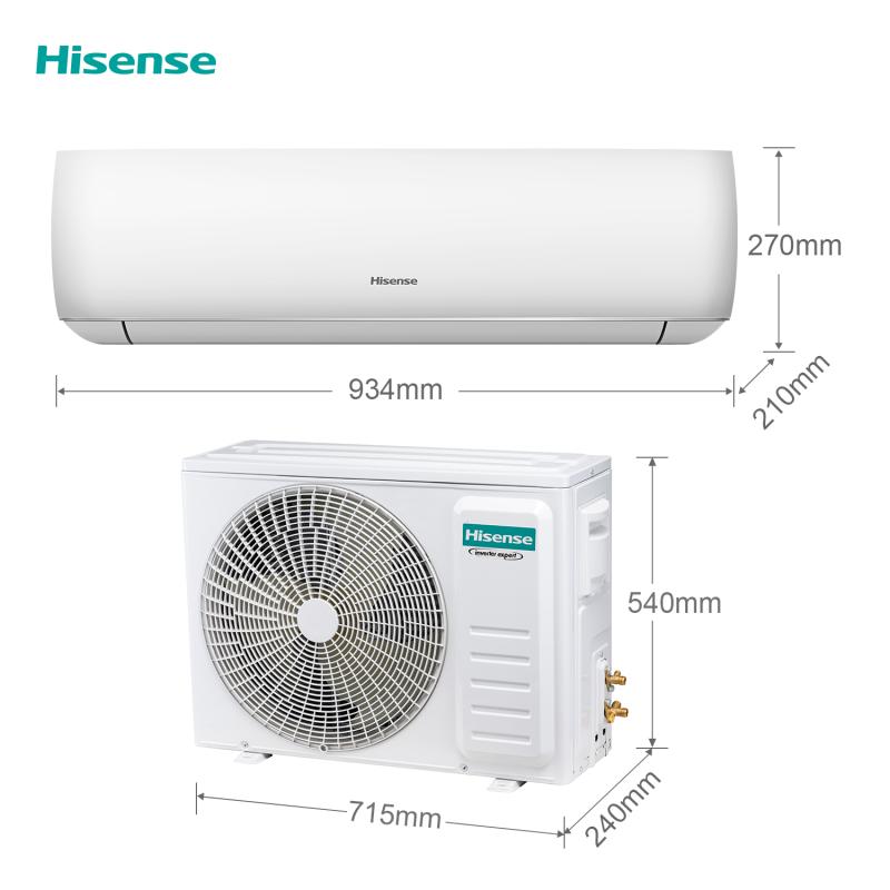 HISENSE AIRE ACONDICIONADO SPLIT DE 12000BTU INVERTER AT122