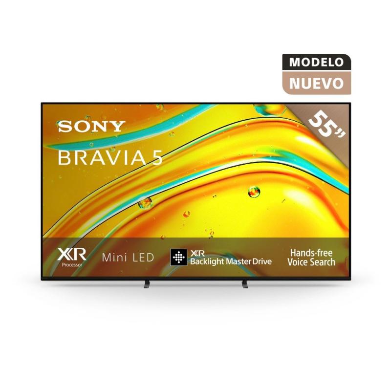 SONY SMART TV DE 55" UHD 4K 120HZ BRAVIA 5 XR CLEAR IMAGE XR50