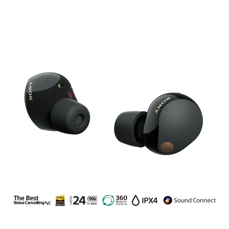 SONY AUDIFONOS INALAMBRICOS CON NOISE CANCELLING WF1000XM5 NEGRO