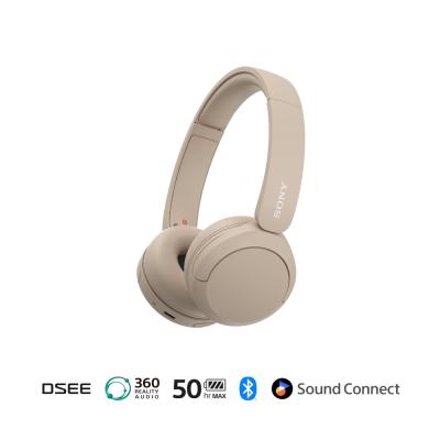 SONY AUDIFONOS INALAMBRICOS DE DIADEMA COLOR CREMA WHCH520
