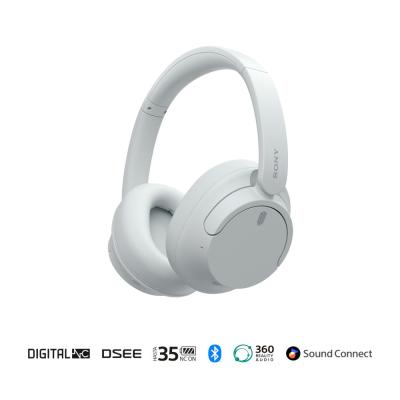 SONY AUDIFONOS INALAMBRICOS CON CANCELACION DE RUIDO COLOR BLANCO WHCH720N