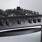 INDURAMA ESTUFA A GAS DE 30" 6 QUEMADORES COLOR NEGRO LÃNEA ZAFIRO