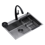 DRIJA FREGADOR EMPOTRABLE DE 76CM CON MANGUERA EXTRAIBLE SPEZIA