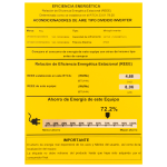 Tcl Aire acondicionado split inverter de 12000btu alta eficiencia r32 wi-fi tac12csdi