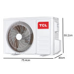 Tcl Aire acondicionado split inverter de 12000btu alta eficiencia r32 wi-fi tac12csdi