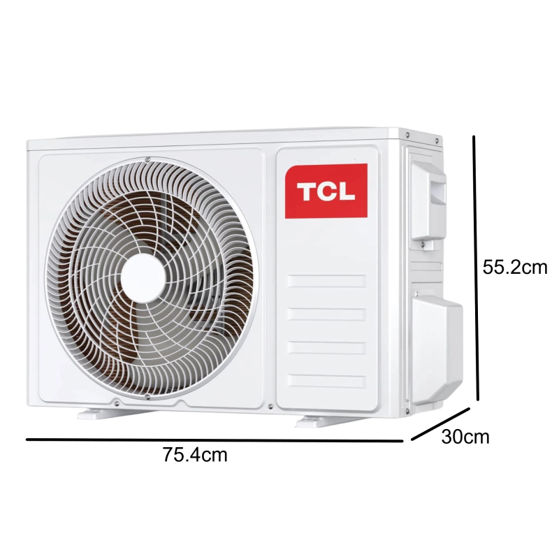 Tcl Aire acondicionado split inverter de 12000btu alta eficiencia r32 wi-fi tac12csdi