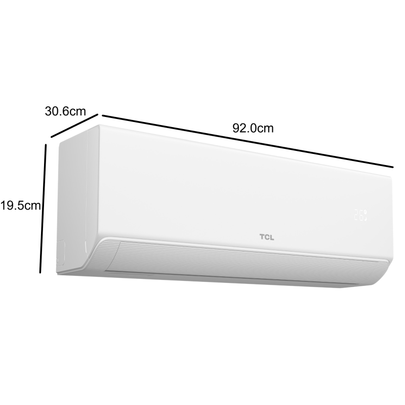 Tcl Aire acondicionado split inverter de 12000btu alta eficiencia r32 wi-fi tac12csdi