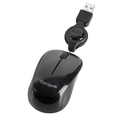 TARGUS MOUSE ALAMBRICO OPTICO CON CABLE RETRACTIL AMU75
