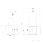 DRIJA EXTRACTOR DE GRASA TIPO CAMPANA DE 59.8CM TRIANGOLO