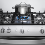 INDURAMA ESTUFA A GAS DE 30" 5 QUEMADORES COLOR ACERO LÃNEA ZAFIRO