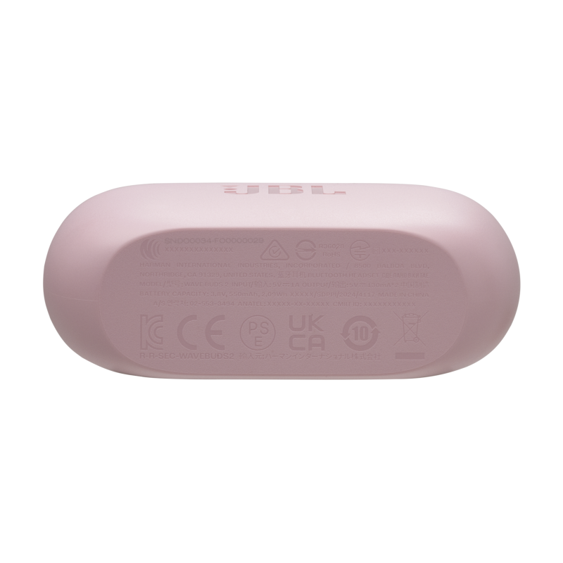 AUDÍFONOS JBL VIBE BUDS 2 CON CANCELACIÓN DE RUIDO COLOR ROSADO VBUDS2PIKA