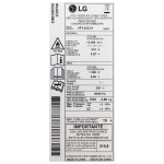 Lg Aire acondicionado split de 12000btu dualcool ai air inverter vf122