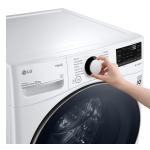 Lg Lavadora carga frontal de 22kg color blanco wm22wv26