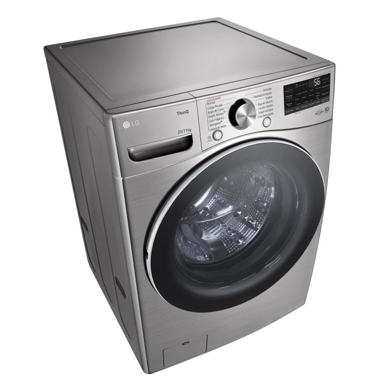 Lg Lavadora(20kg) y secadora(11kg) 2 en 1 carga frontal inverter ai dd con conectividad lg thinq color s