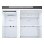 LG REFRIGERADORA SIDE BY SIDE 23CUFT(GROSS) / 22.5CUFT(NET) SMART INVERTER PRIME SILVER