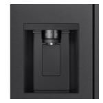 LG REFRIGERADORA SIDE BY SIDE 23CUFT(GROSS) / 22CUFT(NET) SMART INVERTER ESSENCE MATTE BLACK