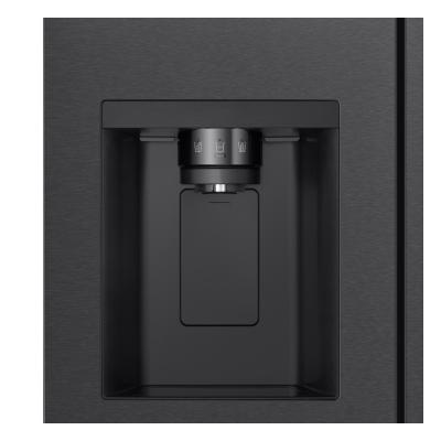 LG REFRIGERADORA SIDE BY SIDE 23CUFT(GROSS) / 22CUFT(NET) SMART INVERTER ESSENCE MATTE BLACK