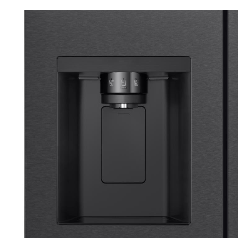 LG REFRIGERADORA SIDE BY SIDE 23CUFT(GROSS) / 22CUFT(NET) SMART INVERTER ESSENCE MATTE BLACK