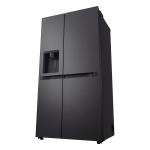 LG REFRIGERADORA SIDE BY SIDE 23CUFT(GROSS) / 22CUFT(NET) SMART INVERTER ESSENCE MATTE BLACK