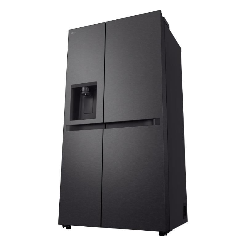 LG REFRIGERADORA SIDE BY SIDE 23CUFT(GROSS) / 22CUFT(NET) SMART INVERTER ESSENCE MATTE BLACK