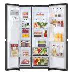 LG REFRIGERADORA SIDE BY SIDE 23CUFT(GROSS) / 22CUFT(NET) SMART INVERTER ESSENCE MATTE BLACK