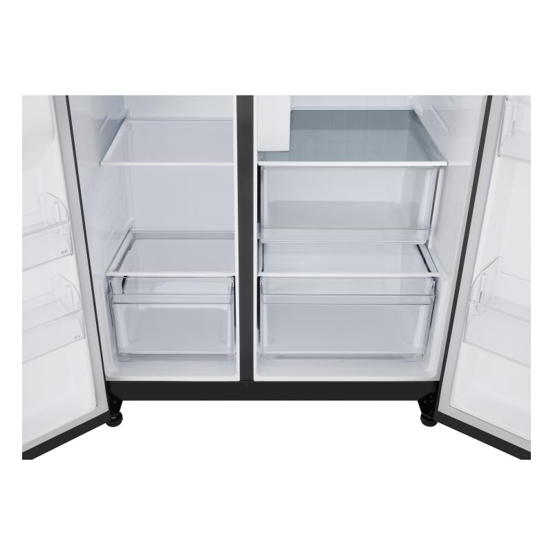 LG REFRIGERADORA SIDE BY SIDE 23CUFT(GROSS) / 22CUFT(NET) SMART INVERTER ESSENCE MATTE BLACK