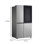 LG REFRIGERADOR SIDE BY SIDE DE 23.1CUFT LINEARCOOLING VS25