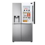Lg Refrigeradora side by side de 22.4p³ instaview door in door craft ice vs25xh