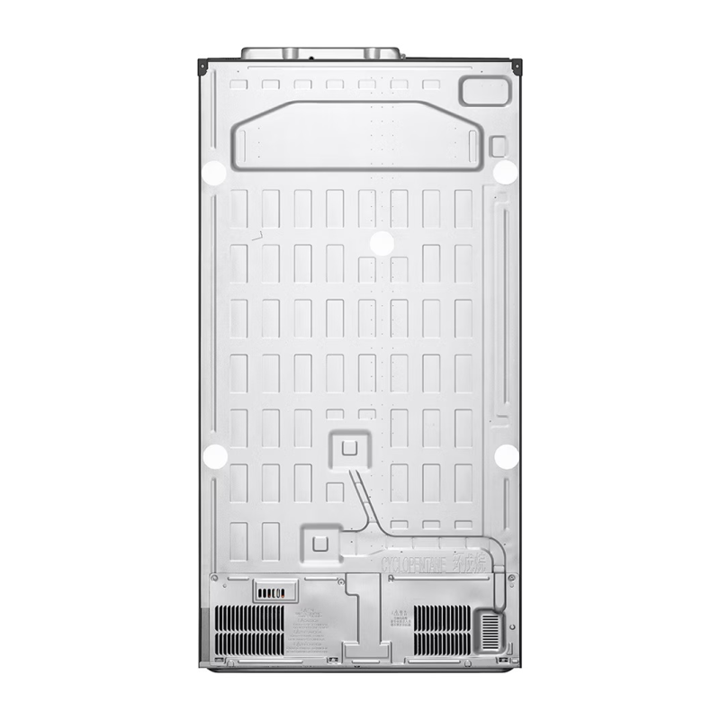 Lg Refrigeradora side by side de 22.4p³ instaview door in door craft ice vs25xh