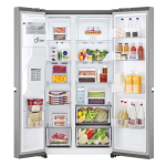 Lg Refrigeradora de 27p³ inverter side by side vs27lw