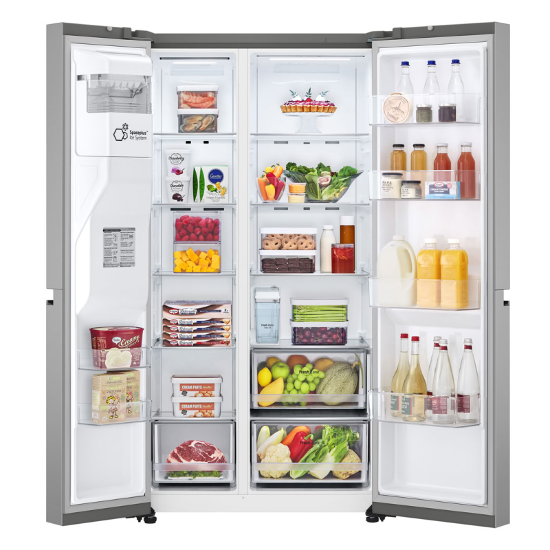 Lg Refrigeradora de 27p³ inverter side by side vs27lw