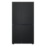 Lg Refrigeradora side by side 27p³ smart inverter negro matte