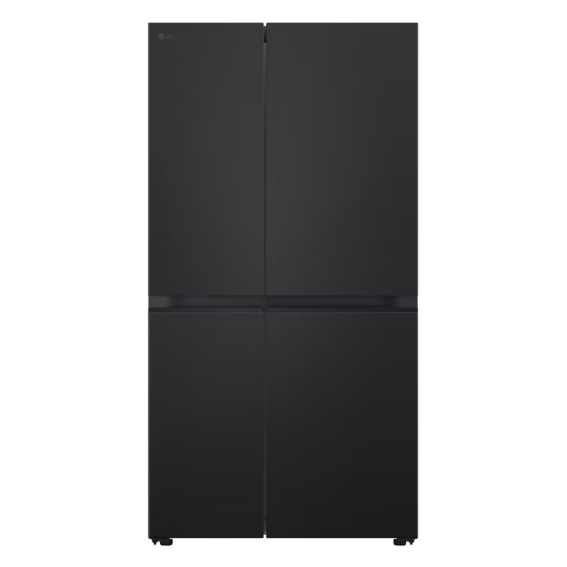 Lg Refrigeradora side by side 27p³ smart inverter negro matte