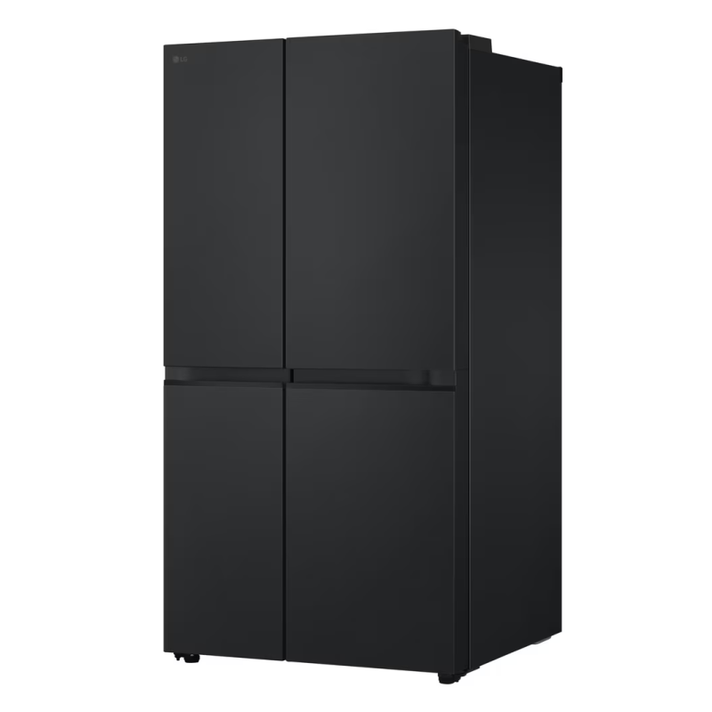 Lg Refrigeradora side by side 27p³ smart inverter negro matte