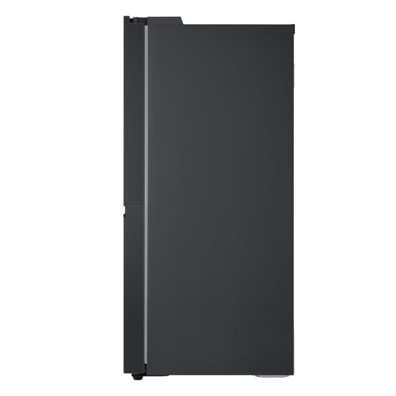 Lg Refrigeradora side by side 27p³ smart inverter negro matte