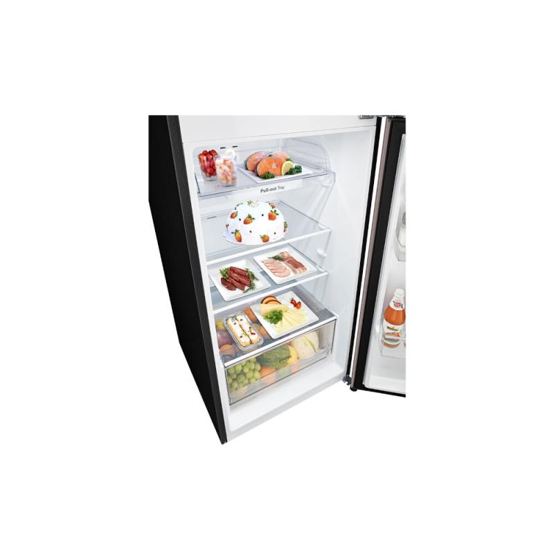 Lg Refrigeradora top freezer 13.2cuft(net) vt38 smart inverter compressor linearcooling puerta clay pink