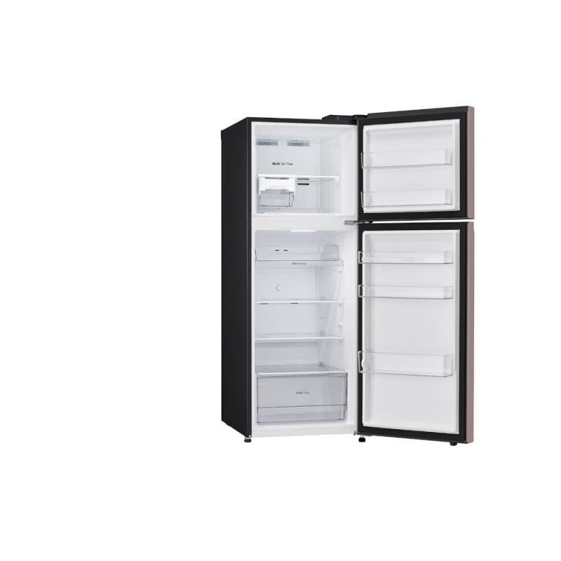 Lg Refrigeradora top freezer 13.2cuft(net) vt38 smart inverter compressor linearcooling puerta clay pink