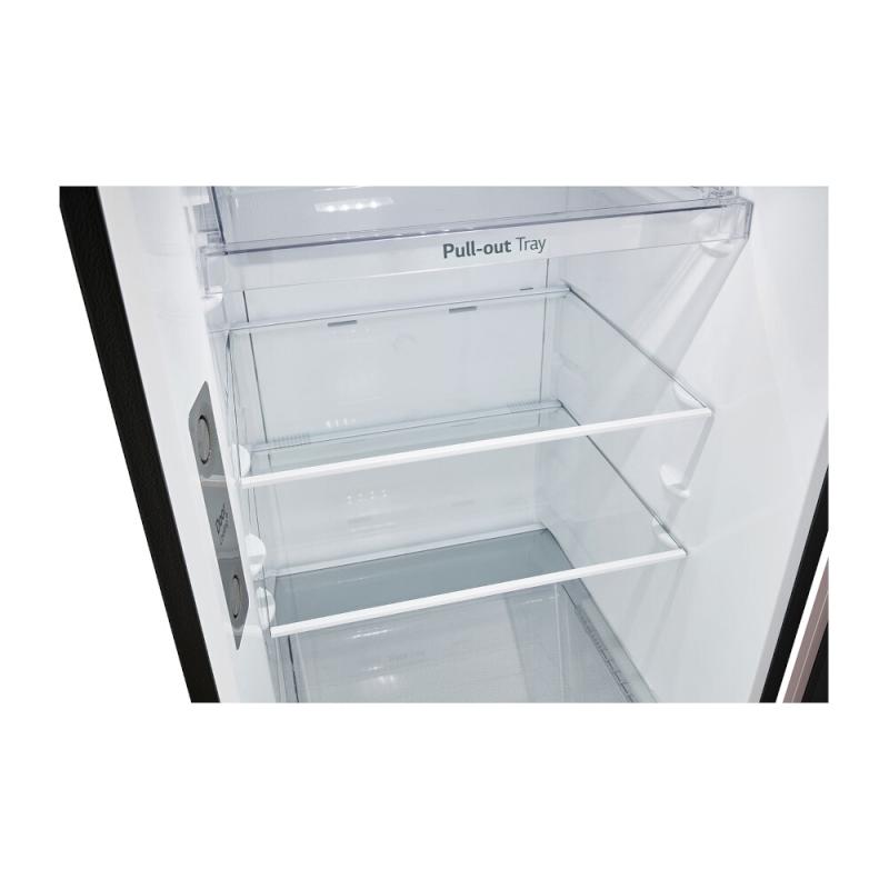 Lg Refrigeradora top freezer 13.2cuft(net) vt38 smart inverter compressor linearcooling puerta clay pink
