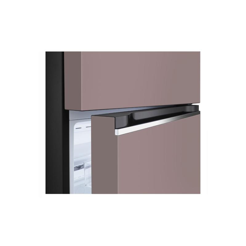 Lg Refrigeradora top freezer 13.2cuft(net) vt38 smart inverter compressor linearcooling puerta clay pink