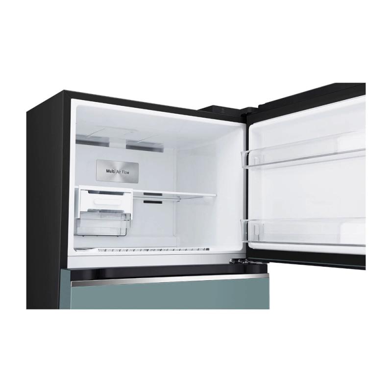 Lg Refrigeradora top freezer 13.2cuft(net) vt38 smart inverter compressor linearcooling puerta clay mint