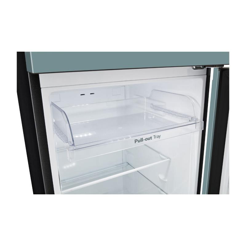 Lg Refrigeradora top freezer 13.2cuft(net) vt38 smart inverter compressor linearcooling puerta clay mint