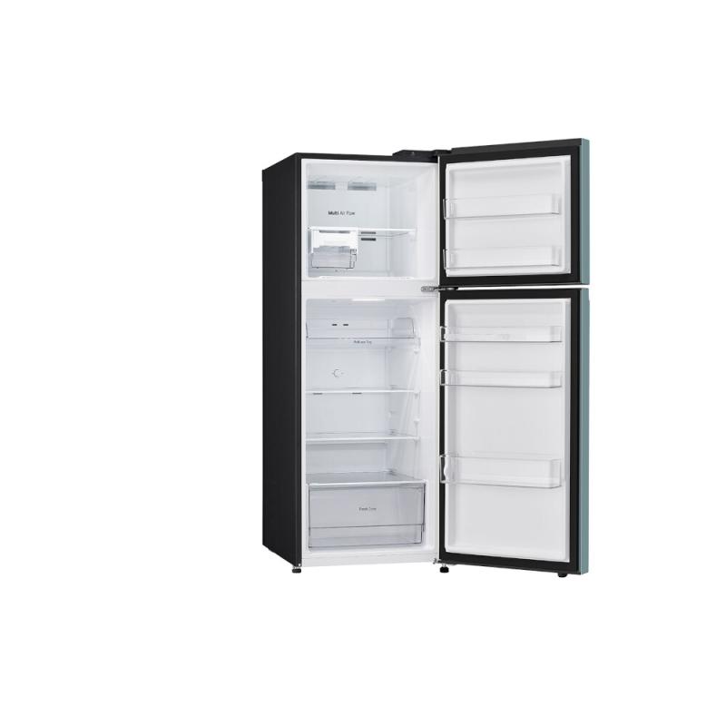 Lg Refrigeradora top freezer 13.2cuft(net) vt38 smart inverter compressor linearcooling puerta clay mint