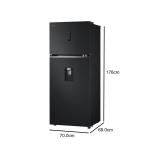 Lg Refrigerador top freezer 13.5cuft (net) / 14.9cuft (groos) smart inverter thinq vt40