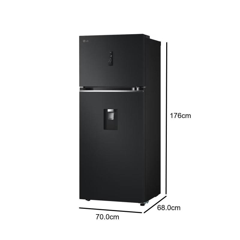 Lg Refrigerador top freezer 13.5cuft (net) / 14.9cuft (groos) smart inverter thinq vt40