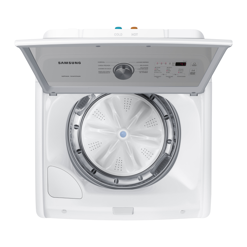 Samsung Lavadora de 19kg carga superior aqua saving wa19a3353