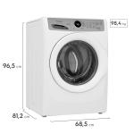 FRIGIDAIRE LAVADORA CARGA FRONTAL DE 21KG COLOR BLANCO FWFX22D4