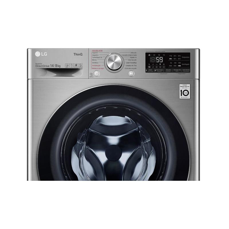 Lg Lavasecadora carga frontal 14kg/8kg wd14vv3 6 motion dd con motor inverter ai direct drive color acer