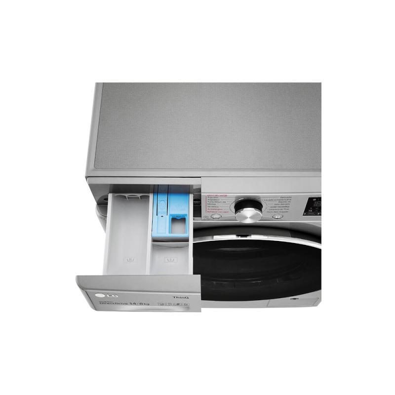 Lg Lavasecadora carga frontal 14kg/8kg wd14vv3 6 motion dd con motor inverter ai direct drive color acer