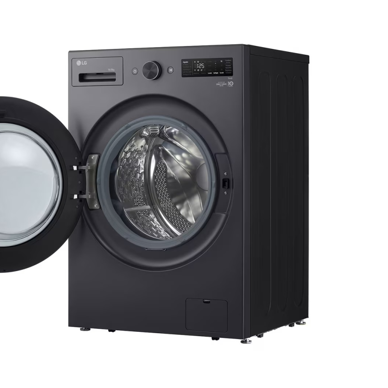 Lg Lavadora de carga frontal 16kg con secadora integrada ai dd wifi color grafito wd16egnt6