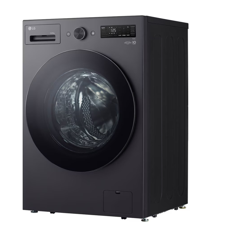 Lg Lavadora de carga frontal 16kg con secadora integrada ai dd wifi color grafito wd16egnt6